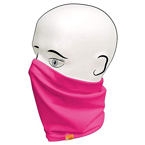 iQ-UV Damen 2X IQ Community Multifunktionstuch Tube-Masken Set 2 Stück, Neon-Pink, L von iQ-UV
