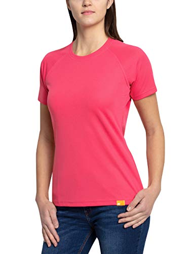 iQ-UV Damen Sonnenschutz T-Shirt, Raspberry, XL von iQ-UV