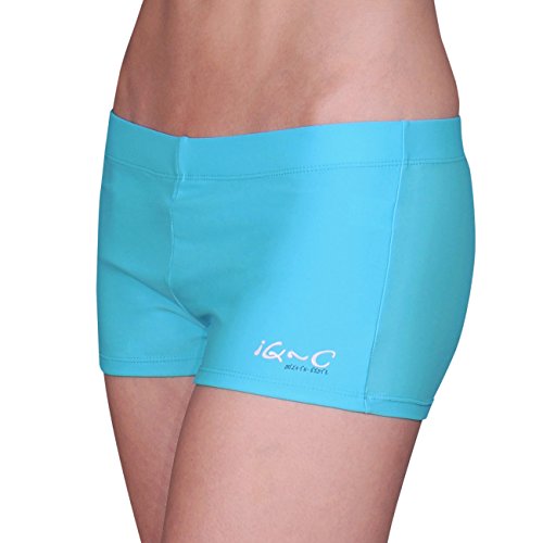 iQ-UV Damen UV Kleidung 300 Hot Pants, 2518 Turquoise, 36XS von iQ-UV