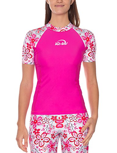 iQ-UV Damen UV Shirt Slim Fit Colormix, Two-pink, S (38) von iQ-Company