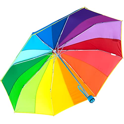 iX-brella Mini Taschenschirm Rainbow 16-Color - Regenbogen von iX-brella