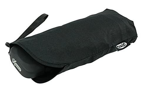 iX-brella Super Mini Taschenschirm mit großem Dach 94cm - Black von iX-brella