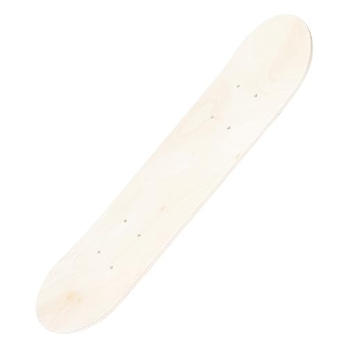 Blank Skateboard Deck DIY Material Party Geschenk Graffiti Versorgung Unvollendet Board Holz Deck Board Blank Board White Boards Whiteboard Holz Kind Junge Skateboard Deck von ibasenice