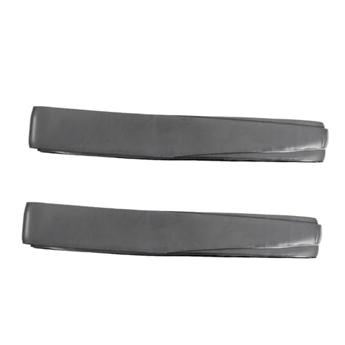 ibasenice 2 Rollen Pu Leder Griffband Selbstklebend Rutschfestes Tennis Overgrip Sweatband für Badminton Schläger Baseball Angelrutengriff Dickes Doppelseitiges Klebeband Komfortabel von ibasenice