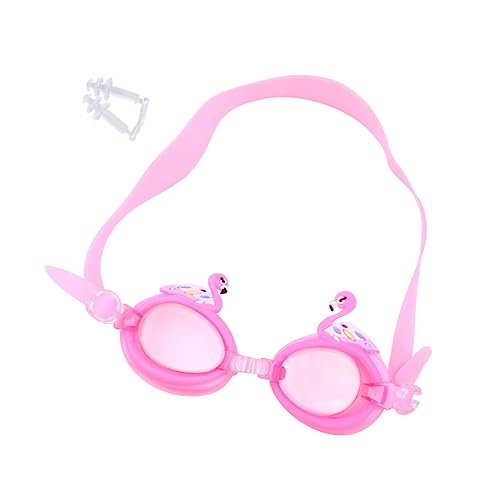 ibasenice Verstellbare Schwimmbrille mit Beschlag Cartoon Design Süße Schwimmbrille für Strand und Pool von ibasenice