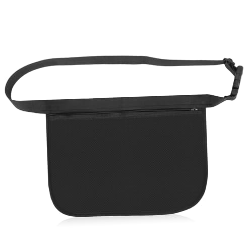 ibasenice Verstellbare Tennis Ball Halterung mit Mesh Tasche Leichter Golf und Pickleball Ball Aufbewahrungsbeutel Tragbare Sport Güreltasche für Tennis und Baseballbälle Unisex von ibasenice
