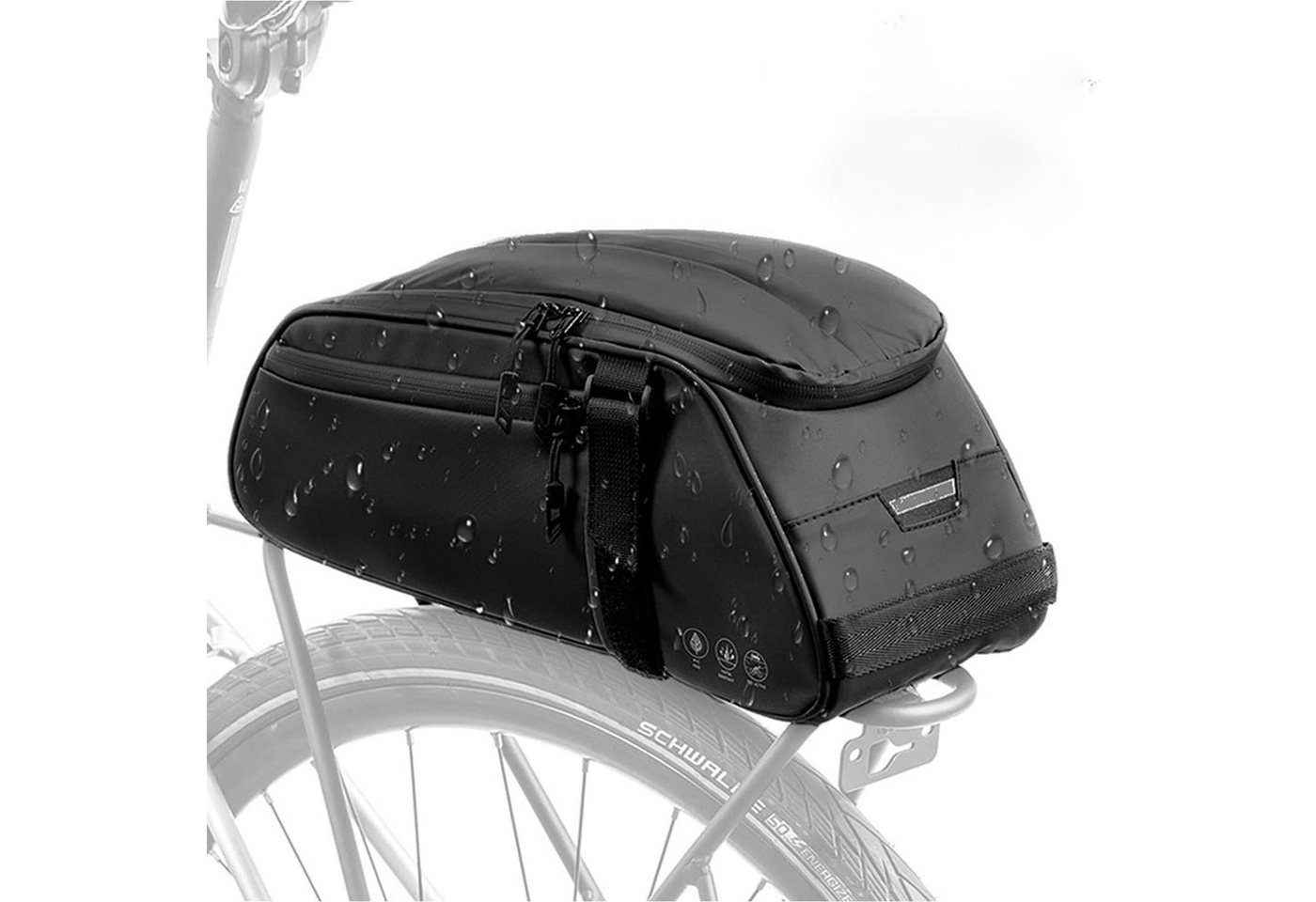 iceagle Fahrradtasche Fahrrad Gepäckträgertasche 8L Multifunktionale (Fahrradtasche (Piece) von iceagle