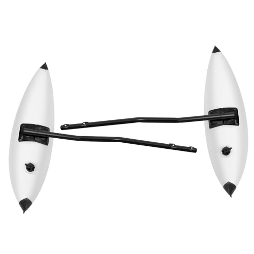 ieLsngai Aufblasbarer Kajakstabilisator Kayak Float PVC-Kanu-Ausleger-Stabilisator-Kit, 2Pcs Kayak Inflatable Outrigger Stabilisator WasserKayak schwimmt Buoy von ieLsngai