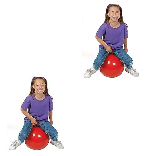 ifundom 2 Stück Aufblasbarer Hopfenball Springender Ball Kinder Bounce Ball von ifundom