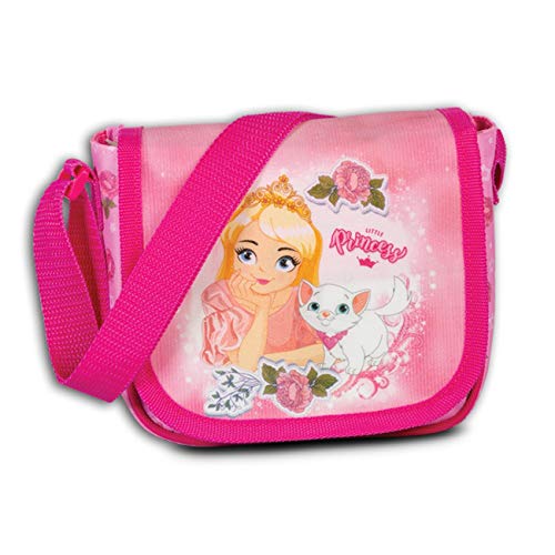 Fabrizio Little Princess Katze Kindergartentasche rosa inkl. Feeanhänger OTI210A Polyester Handtasche von Imppac