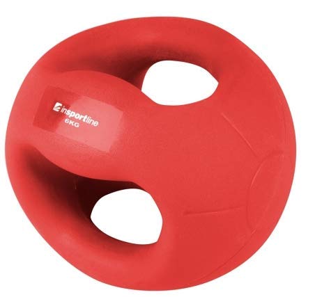 inSPORTline Medizinball mit Griffen, 6 kg von inSPORTline
