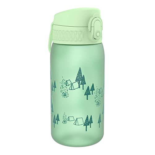 Ion8 Auslaufsichere Wasserflasche für Kinder, BPA-frei, Camping, 350ml (12oz) von ion8