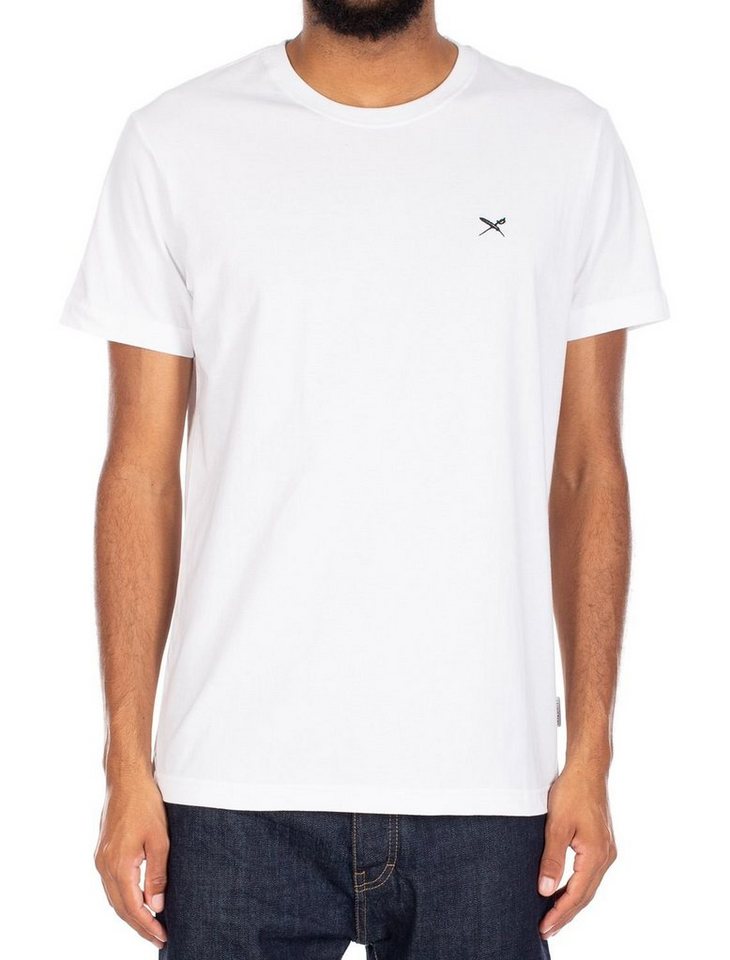 iriedaily Kurzarmshirt - Basic T-Shirt - Shirt kurzarm – T-Shirt Mini Flag Emb 2 Tee von iriedaily