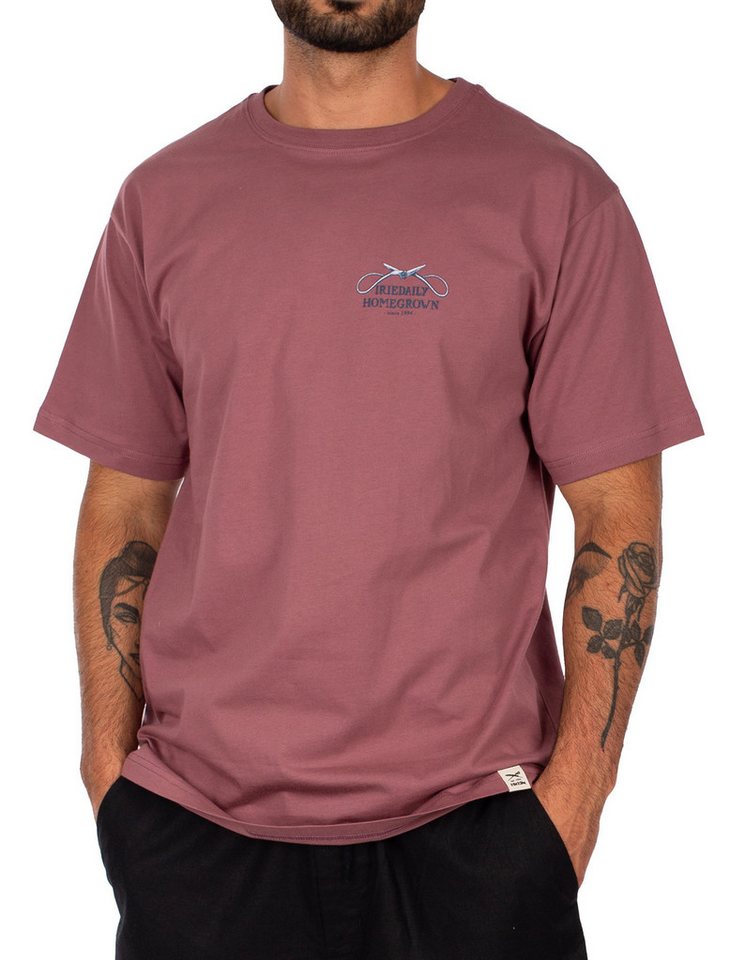 iriedaily T-Shirt - T-Shirt mit Backprint - Kurzarm Shirt mit Print von iriedaily