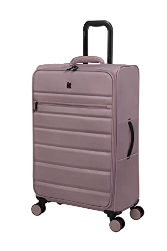 it luggage Census 68,6 cm Softside Checked 8 Wheel Spinner, rosa - Soft pink, 71,2 cm (28 Zoll), Census 68,6 cm (27 Zoll) Softside Checked 8 Wheel Spinner von it luggage