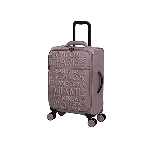 it luggage Citywide 55,9 cm Softside Handgepäck-Spinner mit 8 Rädern, Blassmalve, 22", Citywide 55,9 cm Softside Handgepäck mit 8 Rädern von it luggage