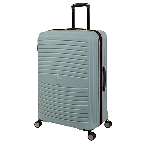 it luggage Eco-Protect 31 Zoll Hardside 8 Räder erweiterbarer Spinner, Mint Eggshell, Green, Eco-Protect 78,7 cm (31 Zoll) Hardside 8 Räder erweiterbar Trolley Gepäck von it luggage