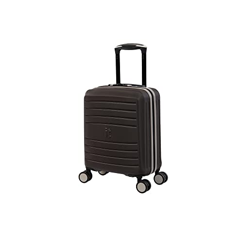 it luggage Eco-Protect 43,2 cm (17 Zoll) Hardside 8 Räder Spinner Untersitz, Coffee Bean, Brown, Eco-Protect 43,2 cm Hartschalen-Untersitz-Gepäck mit 8 Rädern von it luggage