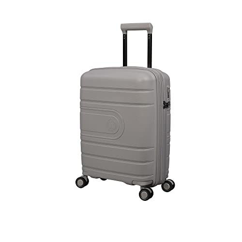 it luggage Eco Tough 53,3 cm Hardside Handgepäck-Spinner mit 8 Rädern, Silberfarbenes Futter, 21", Eco Tough 53,3 cm (21 Zoll) Handgepäckstück mit 8 Rädern, erweiterbar von it luggage