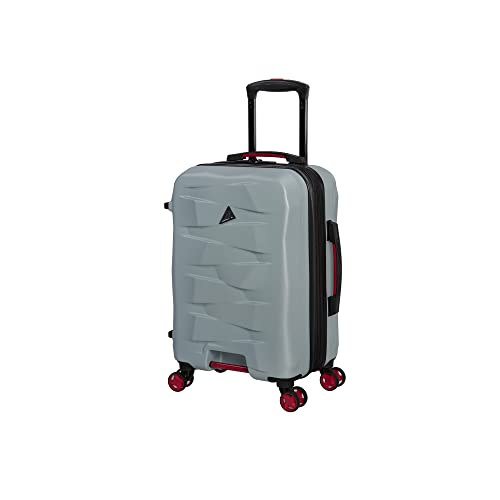 it luggage Elevate 55,9 cm Hardside Handgepäck, 8 Räder, erweiterbarer Spinner, eisblau, 22", Elevate 55,9 cm (22 Zoll) Hartschalen-Handgepäck mit 8 Rädern, erweiterbar von it luggage