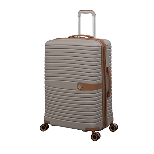 it luggage Encompass 68,6 cm Hardside Checked 8 Räder erweiterbarer Spinner, Sandy Skin, 27", Encompass 68,6 cm (27 Zoll), kariert, 8 Räder, erweiterbar von it luggage