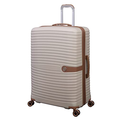 it luggage Encompass Spinner mit 8 Rädern, 78,7 cm (31 Zoll), Cream, 31", Encompass 78,7 cm, kariert, 8 Räder, erweiterbar von it luggage