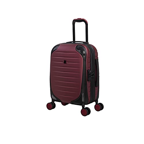 it luggage Lineal 53,3 cm Hardside Handgepäck, 8 Räder, erweiterbarer Spinner, rot, 21", Lineal 53,3 cm (21 Zoll) Hartschalen-Handgepäck mit 8 Rädern, erweiterbar von it luggage