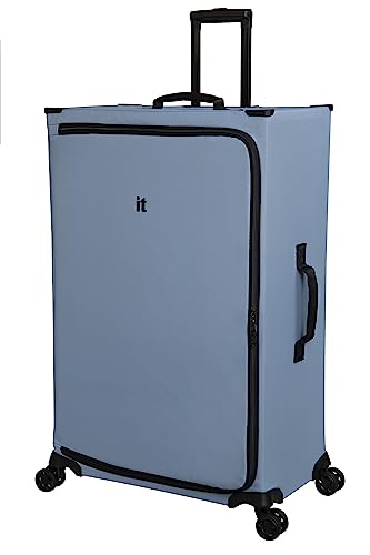 it luggage Maxpace Softside Leichtgewicht Kariertes Spinner, 78,7 cm, Placid Blue (sanftes blau), 31", Maxpace Softside Leichtgewicht Kariertes Spinner, 78,7 cm von it luggage