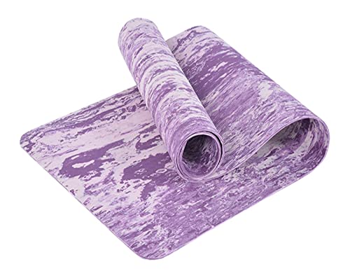 Yoga Mit Yoga Mit mm/mm Fitness Yoga Mat Non-Slip For Exercise (Size : mm Purple) von itonc