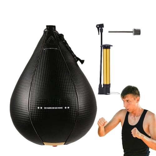 itrimaka Box-Punchball, Speed-Boxsäcke | Praktischer Übungs-Speedbag, Speedbag-Blase | Elastische Box-Trainingsausrüstung, Speed-Ball-Boxtasche für Heim-Fitnessstudio von itrimaka