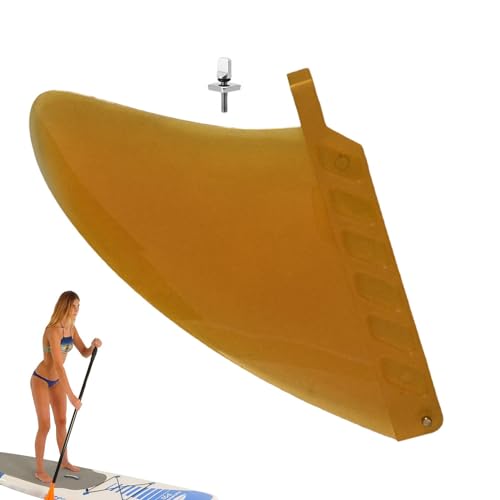 itrimaka Paddle Board Fin,Longboard Center Fin - Biegbare Slide Surfboard Fins Paddle Board Zubehör | Verschleißfestes Stand Up Paddle Board Fin Longboard Fin Surf Zubehör von itrimaka