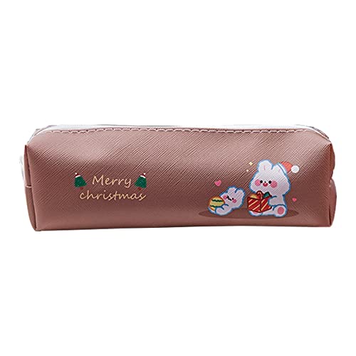 itrimaka Weihnachts-Mini-Geldschlüsseltaschen | Süßes Federmäppchen mit Reißverschluss | Große Stifttasche, langlebige Weihnachtsdekoration für Handys, Kosmetika, Schlüssel von itrimaka