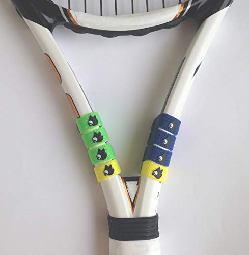 izzers Tennis-Punktezähler, Markieren & Sehen einfach, 2er-Pack, blau/grün/gelb von izzers