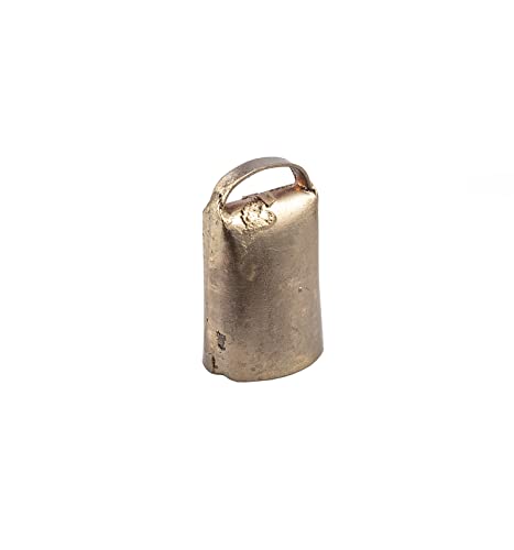 januel Art: Uni Cho50060 Klingelglocke aus Messing von Hand Nr. 3 – Höhe 45 mm, braun, one Size von januel