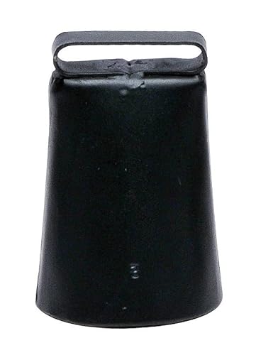 januel Art: Uni Gof50003 Klingelglocke aus Stahl, schwarz Nr. 2, Höhe 55 mm, Mehrfarbig, Hauteur 55mm von januel