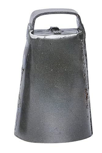 januel Art: Uni Gof50005 Klingelglocke aus Stahl, schwarz Nr. 4, Höhe 85 mm, Mehrfarbig, Hauteur 85mm von januel