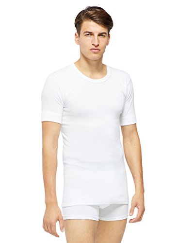 JBS Herren Basic Unterzieh T-Shirt Rundhals Dess. 300, Weiß, L von jbs