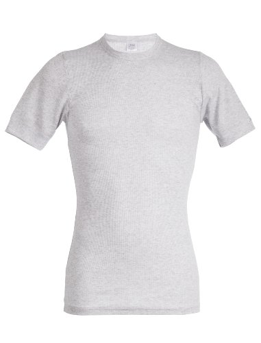 JBS Herren Basic Unterzieh T-Shirt Rundhals Dess. 390, Grau, XXL, 3900203-150 von jbs