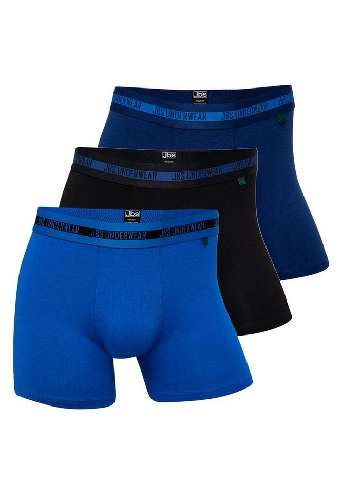 jbs Retro Boxer 3er Pack Bamboo (Spar-Set, 3-St) Long Short / Pant - Ohne Eingriff - Atmungsaktiv von jbs