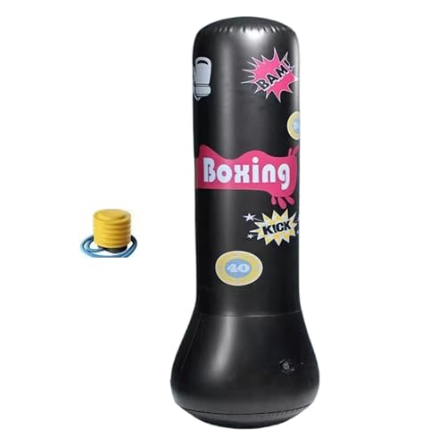 Aufblasbare Boxbeutel Kinder Boxen Stanzen Kicking Spielzeugkinder Kampfdruck Drucksäule Sandsack Training Sandsack Kinder Stanztaschen Geschenk Für Jungen von jebyltd