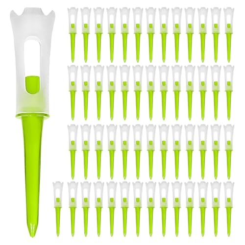 jebyltd 50pcs/Pack Mehr Entfernung Konsistente Höhe T Shirts Standard Plastikburgen T Shirts Für Fahrer Training Niedriger Widerstand von jebyltd