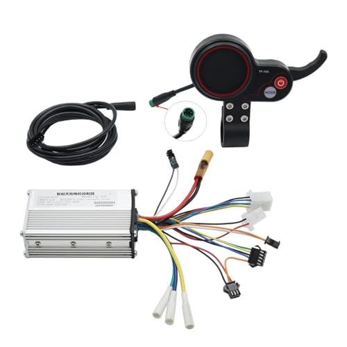 Hohe Sichtbarkeit LCD Geschwindigkeitsregler Elektrofahrrad Mountainbike Roller Display Stoßfeste Konstruktion Stoßfeste Roller Display von jiingekk
