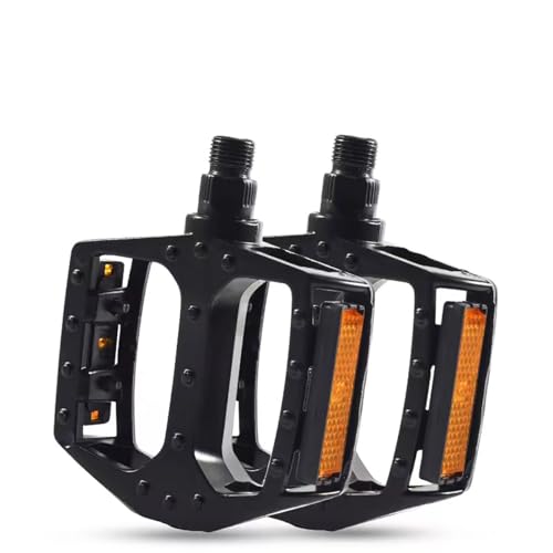 A Pair Bicycle Pedals Road Mountain Bike with Removable Anti-Skid Nails 9/16" fooker Pedals Bike Parts Accessory von jiujiutu