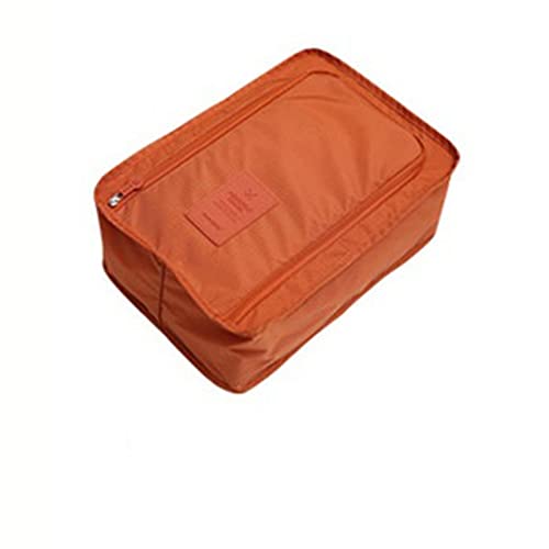 jonam Aufbewahrungsboxen Multifunktionale tragbare Reise-Aufbewahrungstaschen Kulturbeutel Kosmetik Make-up-Tasche Organizer Reiseschuhe Taschen Aufbewahrungstasche(Color:Orange) von jonam