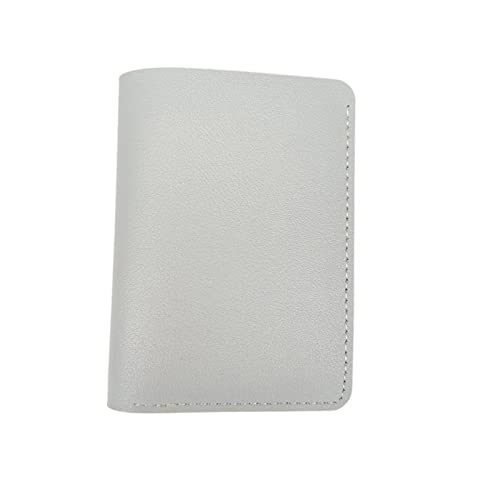 jonam Geldbörse für Damen Ladies Wallet Short Ultrathin Model High-Capacity Card Purse Multi-Card Slot Handbag Simple Multicolor (Color : White) von jonam