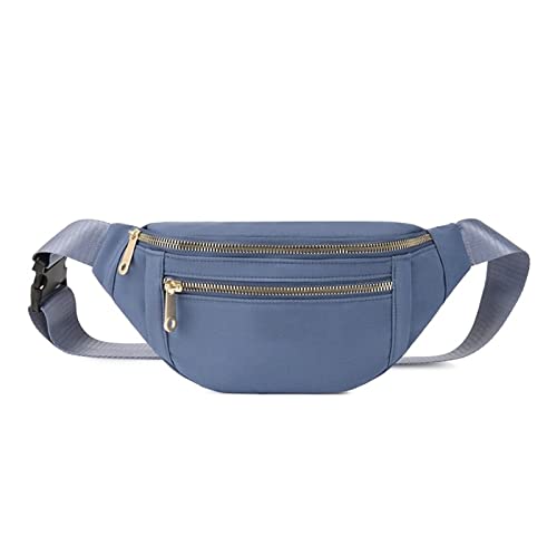 jonam Gürteltasche Gürteltasche mit Reißverschluss, Reise-Umhängetasche, Bauchtasche, Hüfttasche(Color:Blue) von jonam