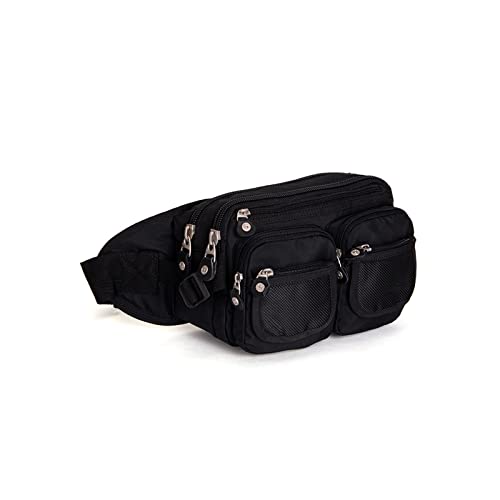 jonam Gürteltasche Hüfttasche der Herren Tasche Casual Messenger Bag Oxford Tuch Herren Große Kapazität Taille Tasche(Color:A) von jonam