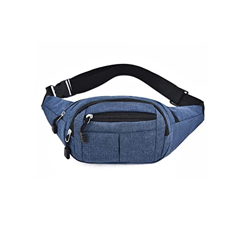 jonam Gürteltasche Männer Taille Tasche Brieftasche Freizeit Mobiltelefon Taille Tasche Oxford Reisen Handytasche Taille Tasche(Color:Blue) von jonam