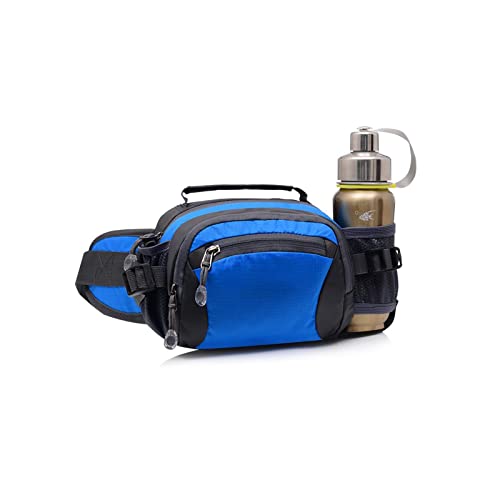 jonam Gürteltasche Multifunktionale Outdoor-Bergsteiger-Taille Tasche Männer und Frauen One-Shoulder Messenger Taille Tasche(Color:Blue) von jonam