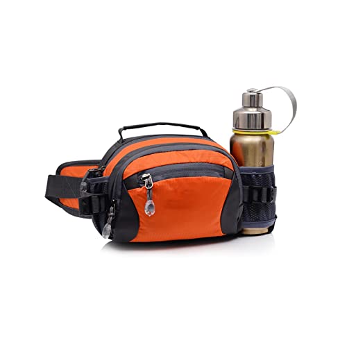 jonam Gürteltasche Multifunktionale Outdoor-Bergsteiger-Taille Tasche Männer und Frauen One-Shoulder Messenger Taille Tasche(Color:Orange) von jonam